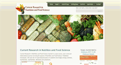 Desktop Screenshot of foodandnutritionjournal.org